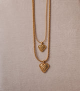 Gold Heart Small Necklace
